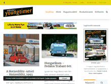 Tablet Screenshot of oldtimer-youngtimer.hu